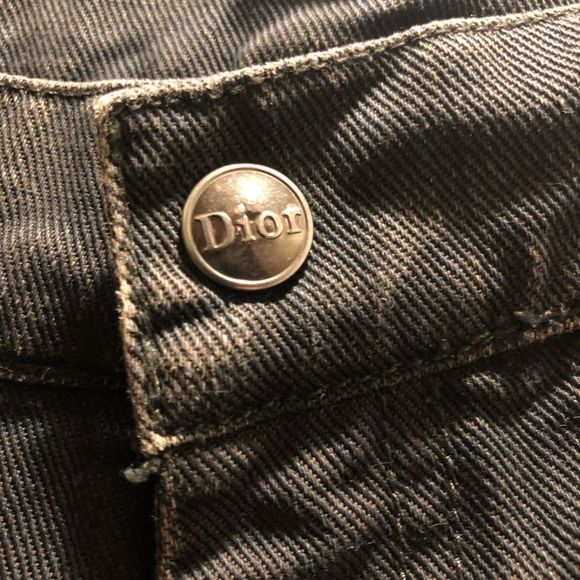 Dior for Girls, Distressed Gray Jeans, Sz 12A NWOT - Picture 6 of 8